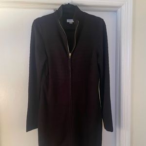 Calvin Klein ribbed sweater dress